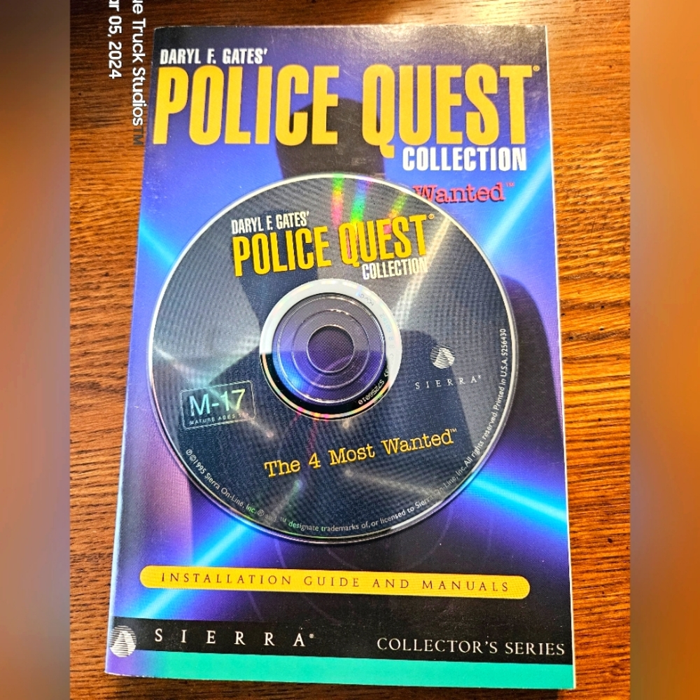 Police Quest Most Wanted Collection PC CD-ROM Game Windows 98